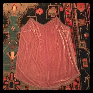 WhoWhatWear velvet cami